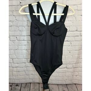 Lulu’s Tie Neck Bodysuit